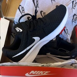 Nike Black and White Athletic Shoes